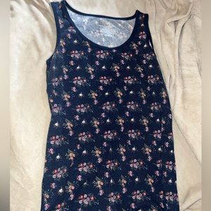 Floral tank top